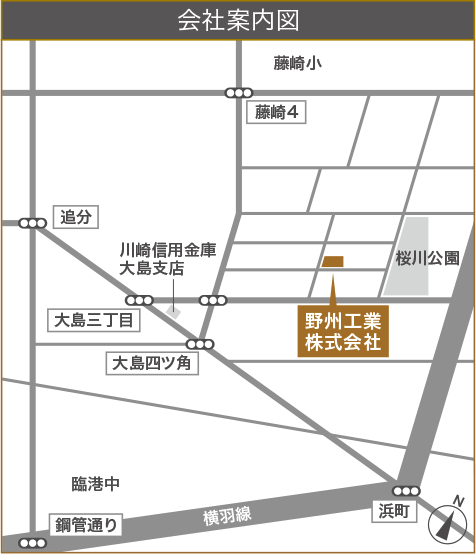 会社案内図